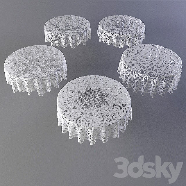 Tablecloths lace