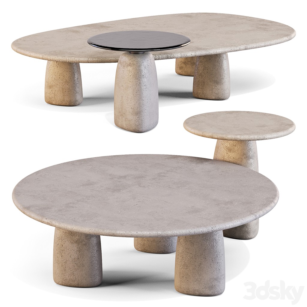 Poliform: Strata - Coffee and Side Tables