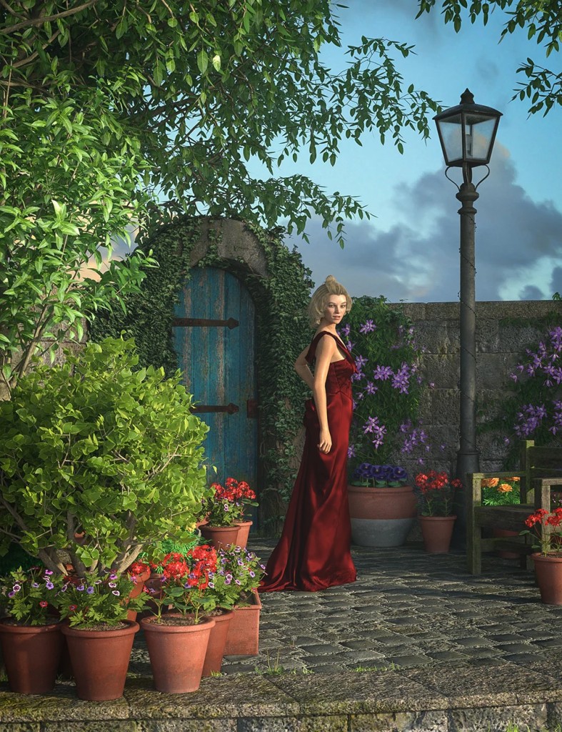 Quiet Garden Corner