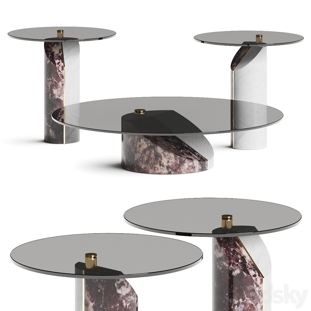 Baxter Ziggy Coffee & Side Tables