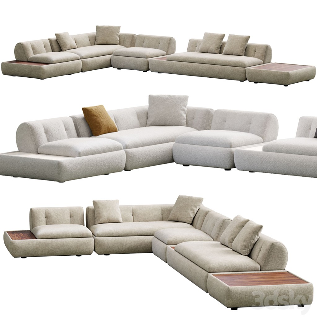 Supermoon Sofa By Minotti