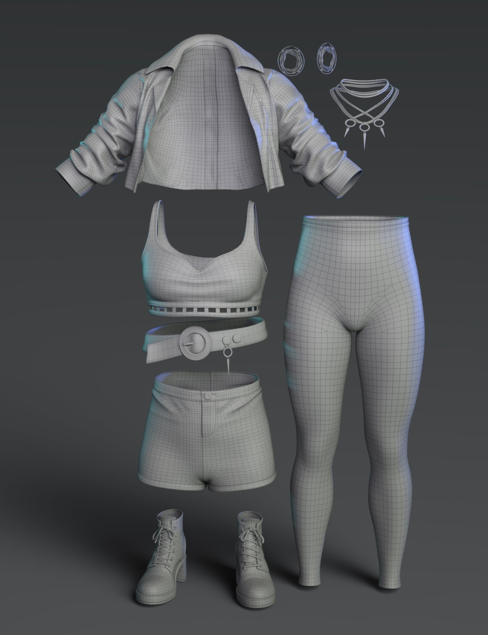 Nocturne Outfit for Genesis 9