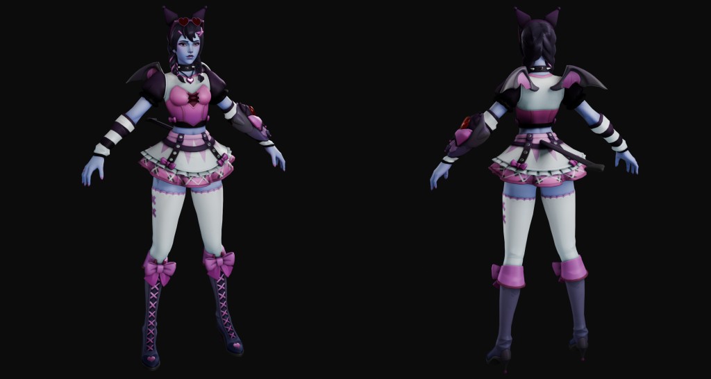 Widowmaker (Kuromi) Basic for Blender 4.x