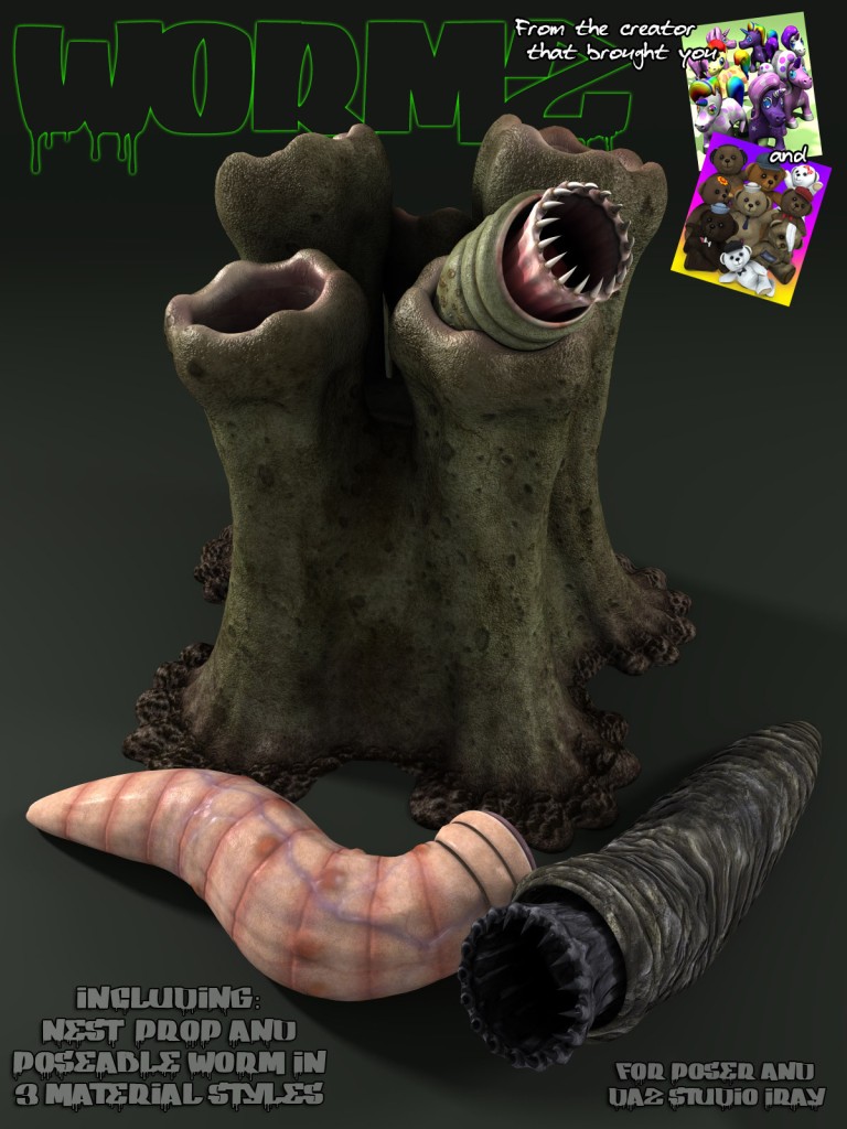 Worm for Poser and DS