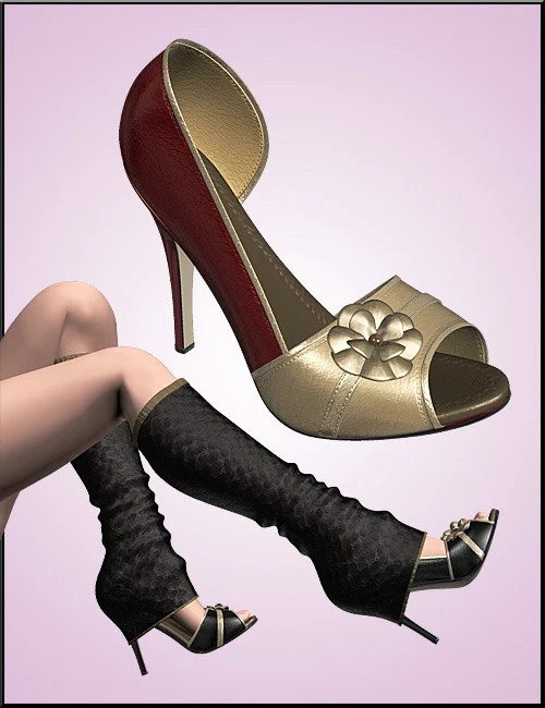 Open Toe Pumps For V4