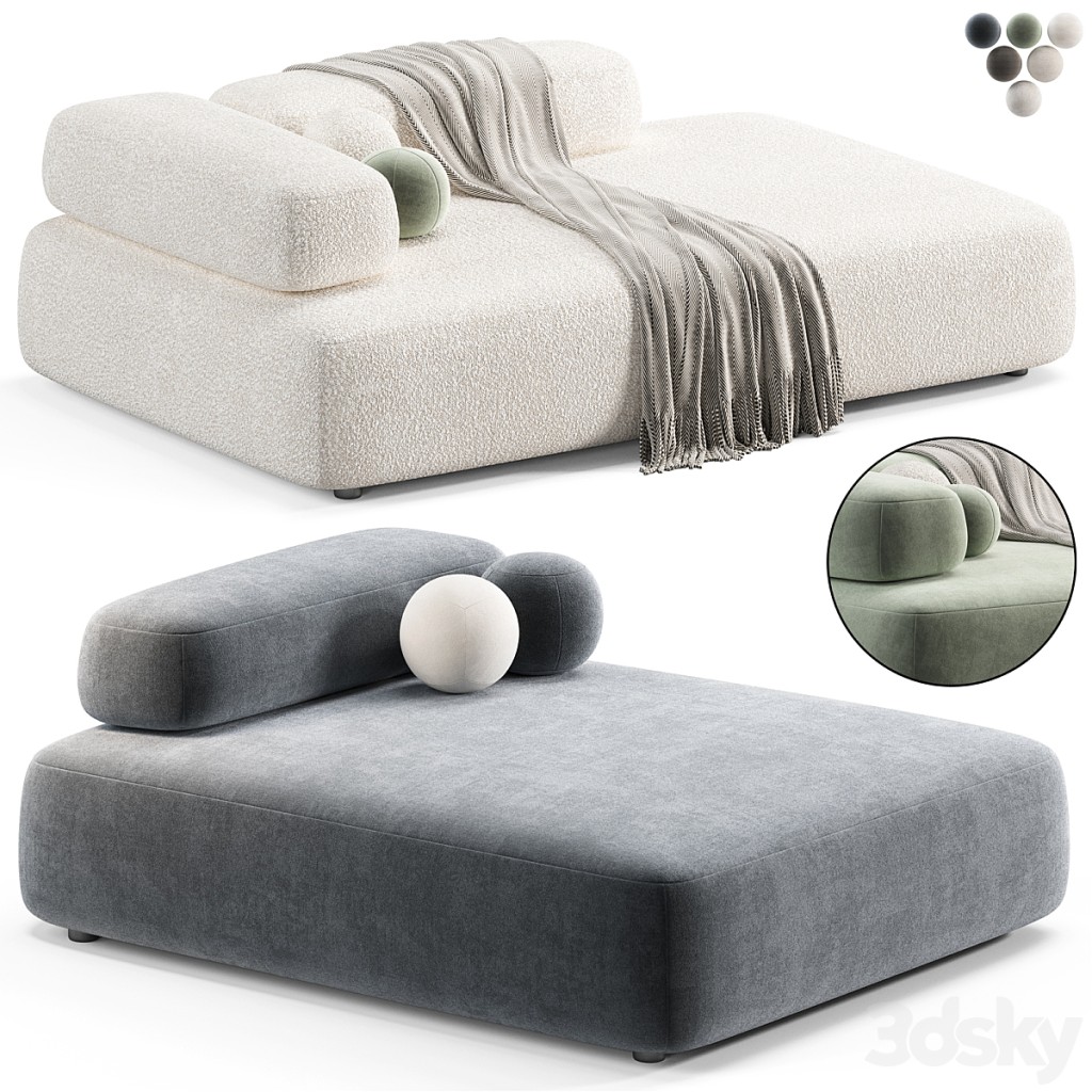 Bubble Rock sofa by Living Divani
