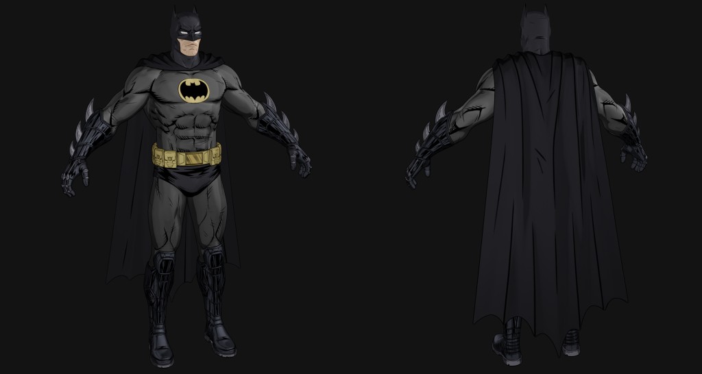 Batman (Pen & Ink) Premium for Blender 5.x