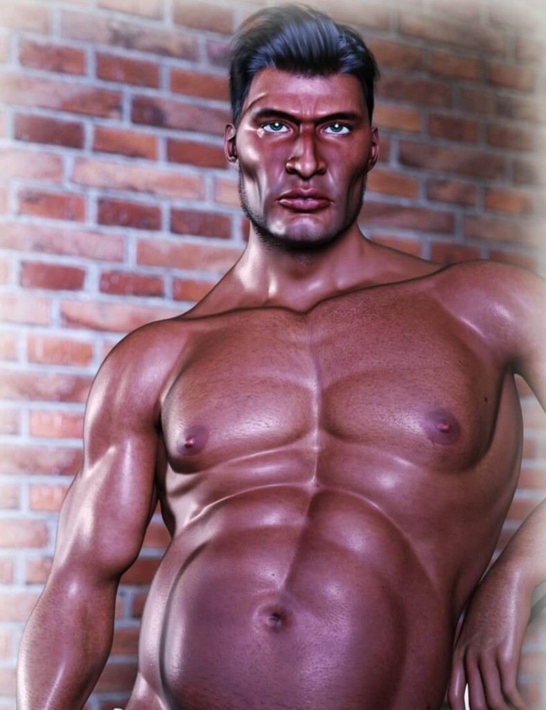 Muscle Daddy - Nate HD Morphs & MCMs for Genesis 8 Male