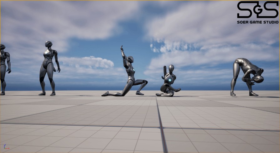 [UE5.3] Yoga Animations