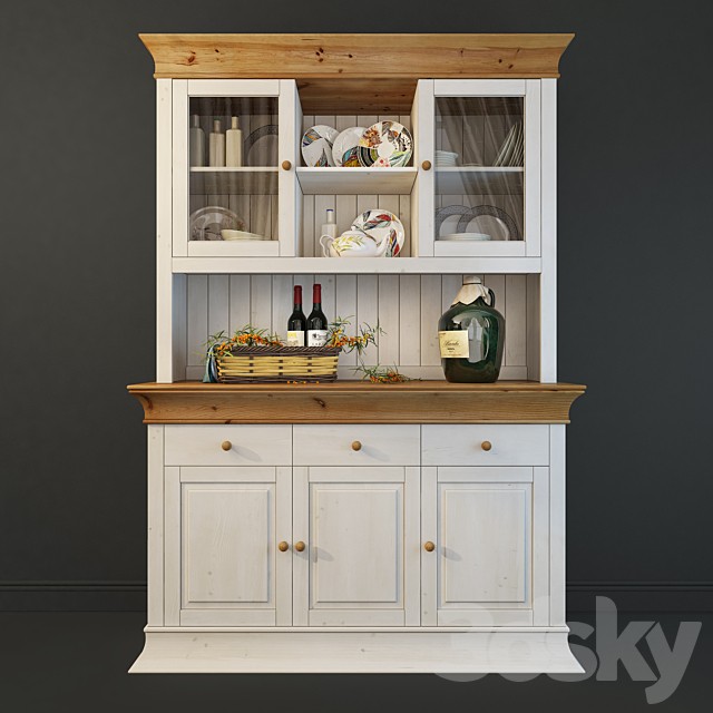 Cabinet for dishes 