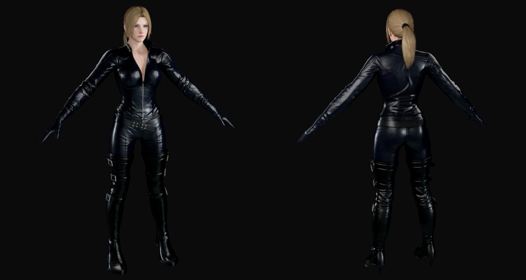 Tekken 8 Nina Williams (Legacy I) Premium for Blender 3-4
