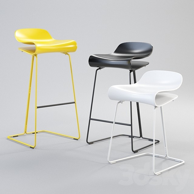 KRISTALIA BCN Slide Base Bar Chair
