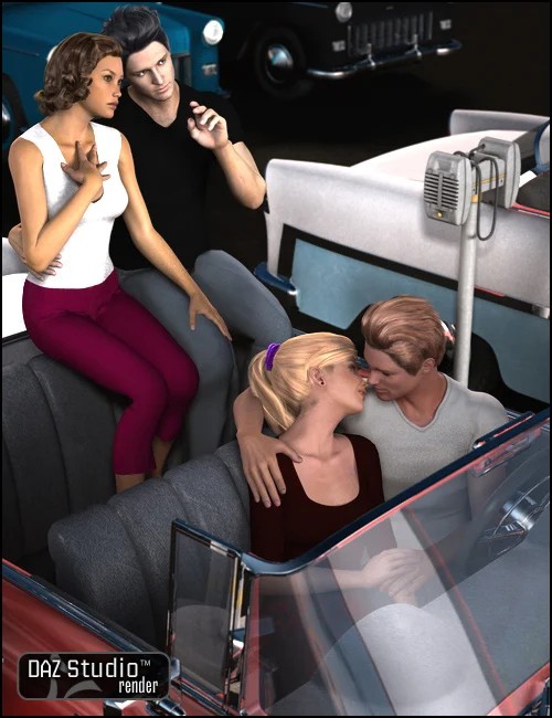 Moonshine’s Drive-In Poses