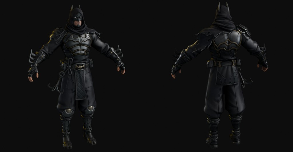 Ninja Knight Batman Premium for Blender 4.x