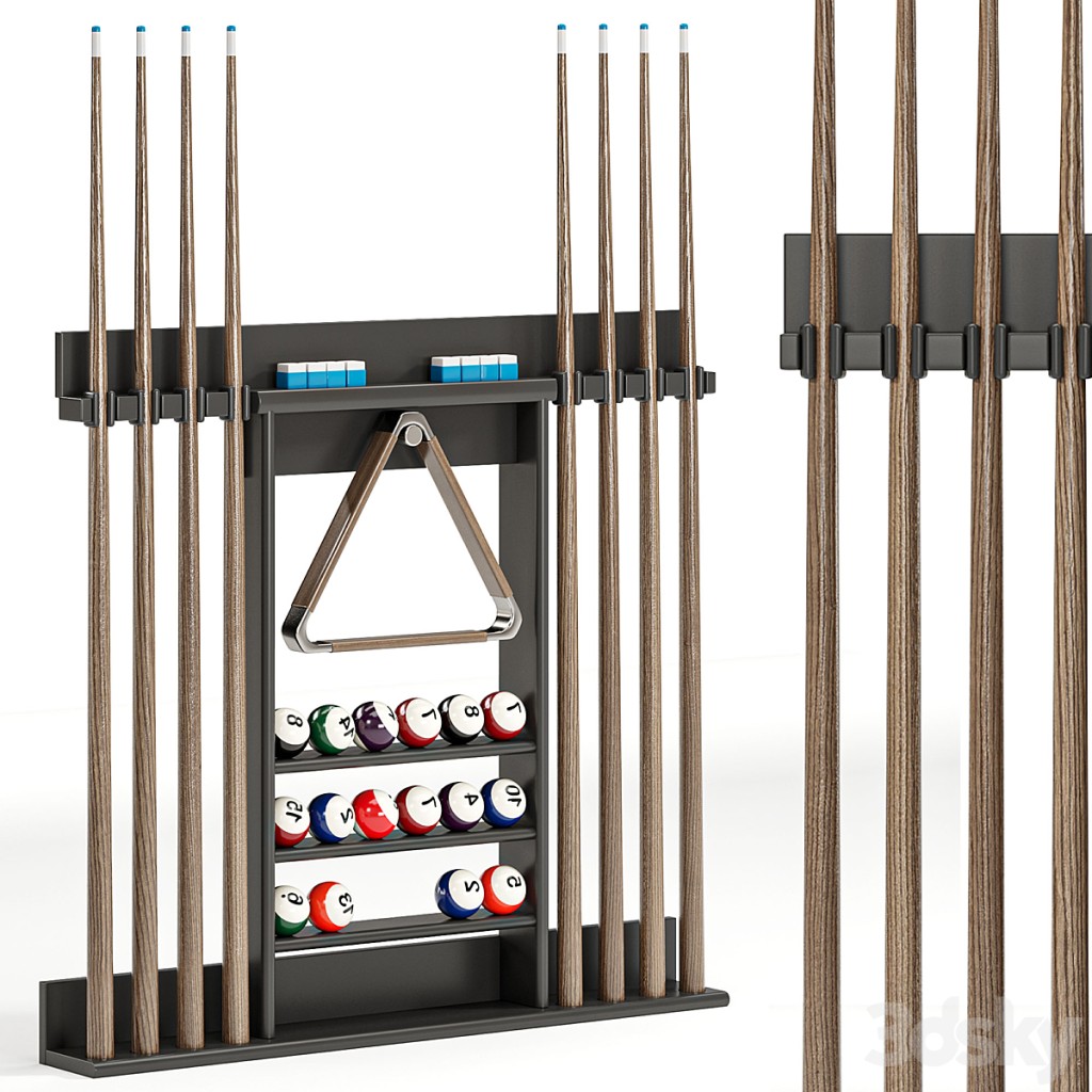 Xcsource Pool Stick Holder Pool Cue Rack Wall