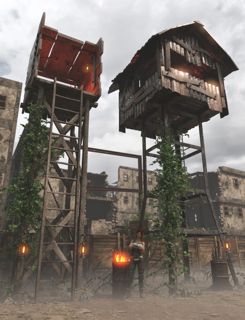 Post Apocalyptic Watchtowers 1