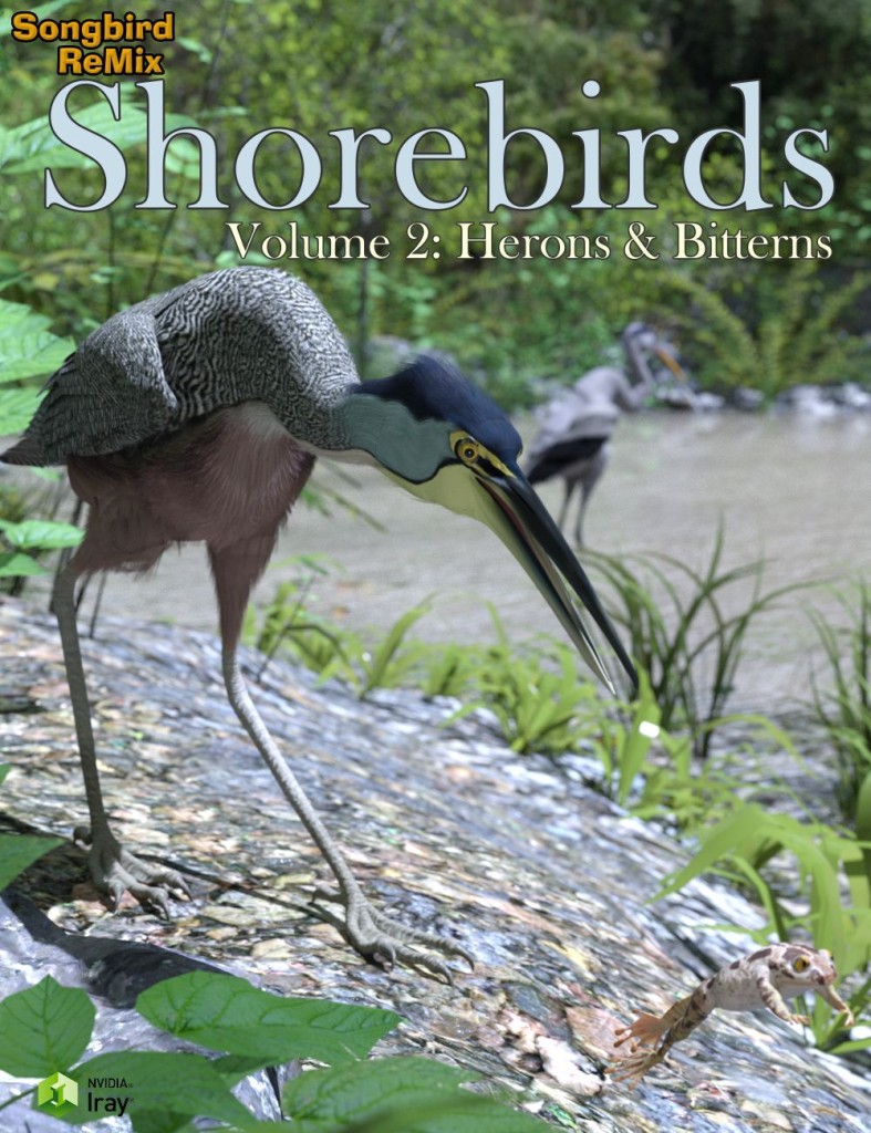 Songbird ReMix Shorebirds Vol 2 – Herons & Bitterns