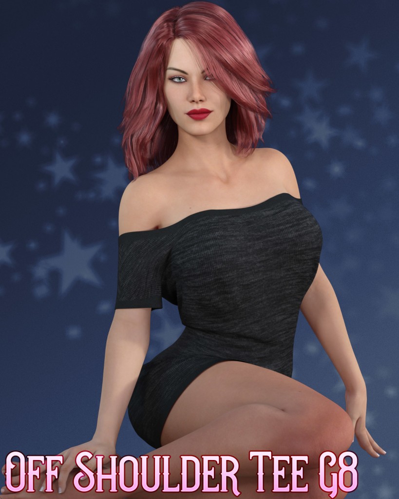 dforce - Off Shoulder Tee - Genesis 8