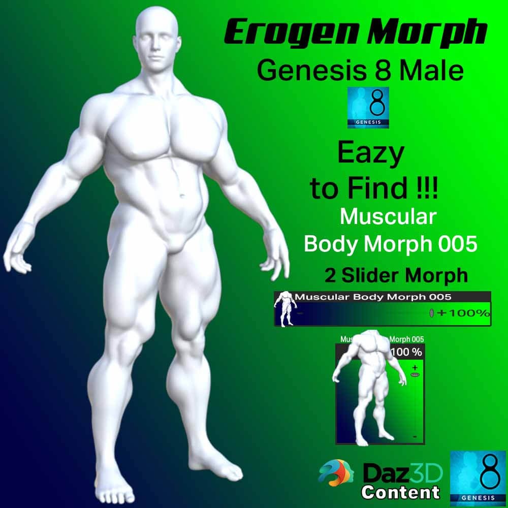 Erogen Morph G8M-Muscular Body Morph 005