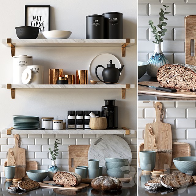 Decorative set for the kitchen 2