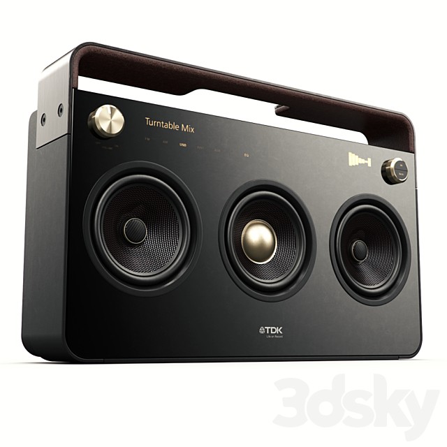 TDK 3 Speaker Boombox