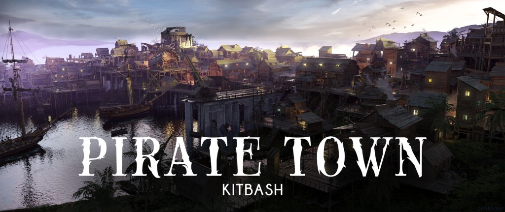PIRATE TOWN - KITBASH