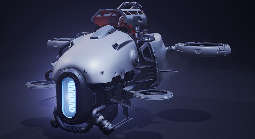 [UE] Sci-Fi Aircraft
