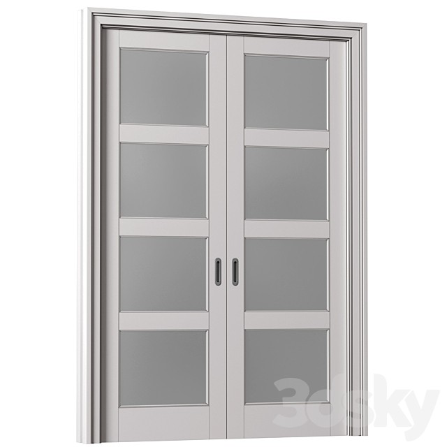 Interior sliding frosted glass doors. Art Deco Sliding Folding Modern Doors