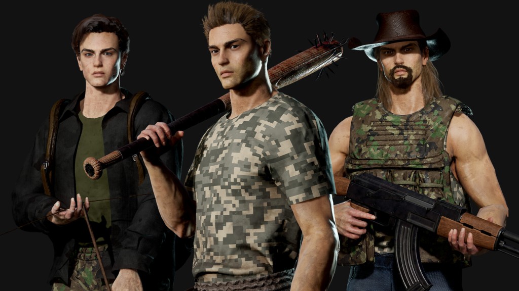 [UE] Survival Man - Game Ready