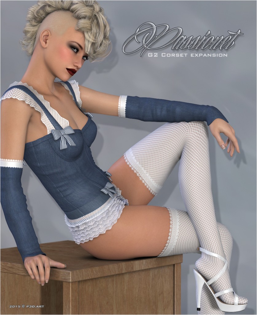 Passionet - Corset Lingerie set