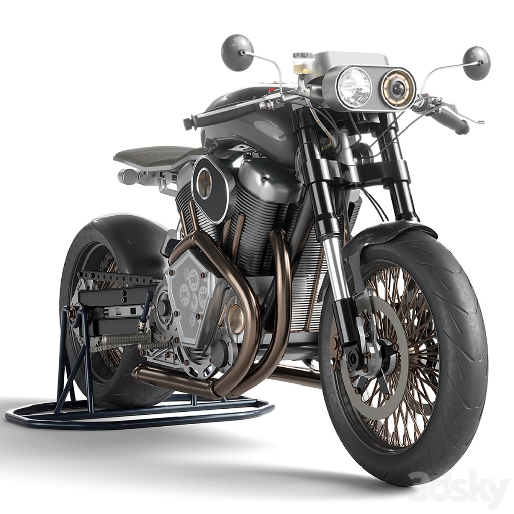 Custom motorcycle