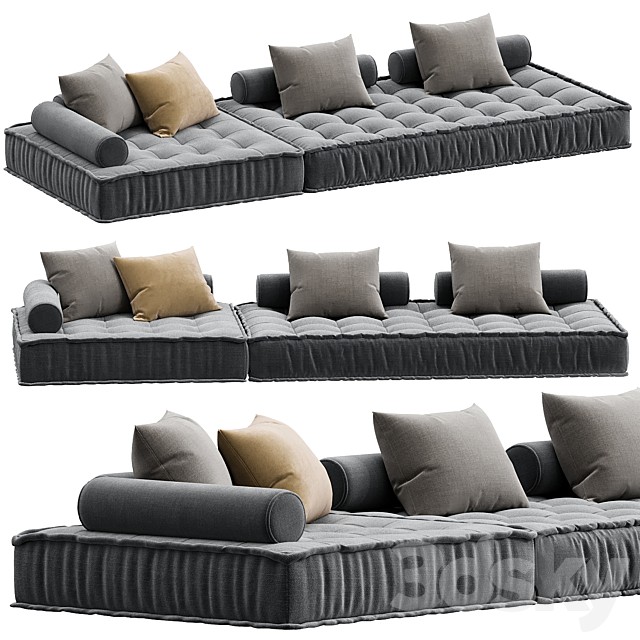 Restoration Hardware Tufted French Floor Cushions