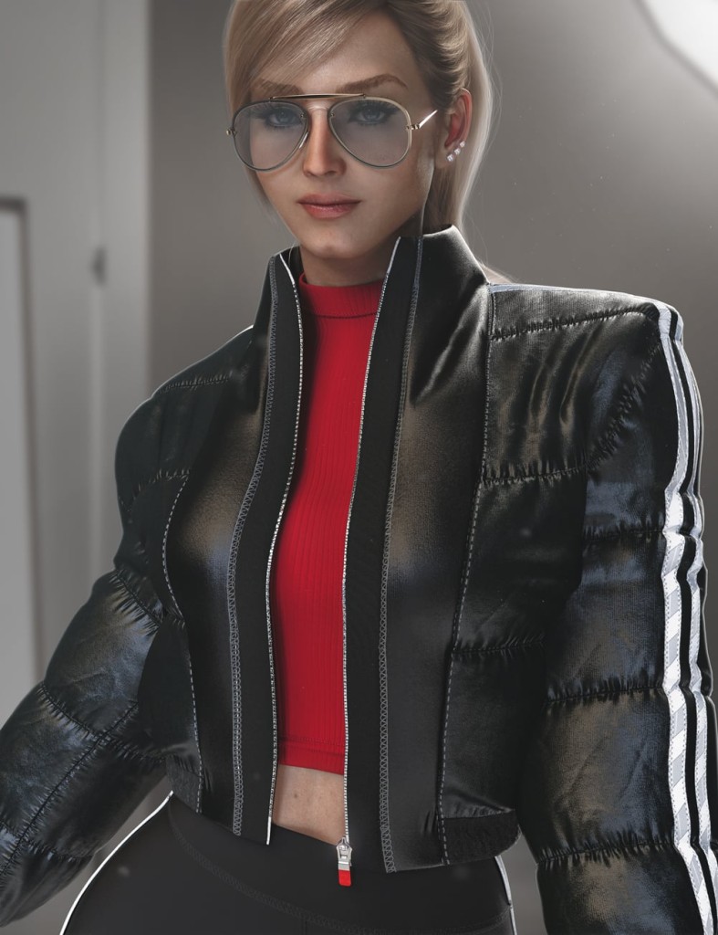 AJC Cropped Style Outfit II For Genesis 9