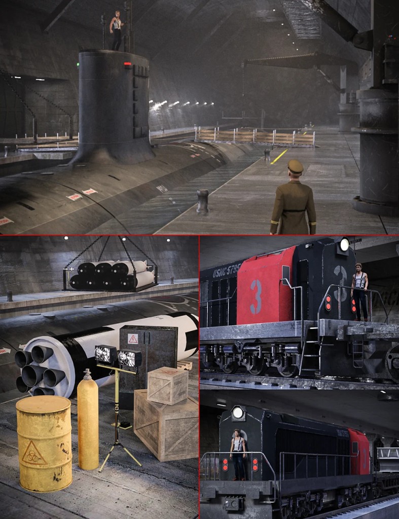Secret Underground Base Bundle