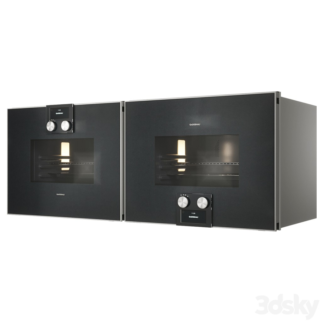 Gaggenau BM450100 and BM454100 set