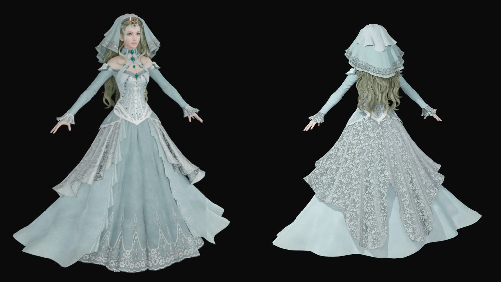 Princess Sarah Premium Port for Blender 3