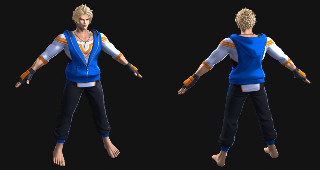 Rock Howard (Luke) Basic for Blender 5.x