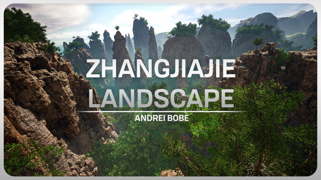 8K Zhangjiajie Landscape Pack UE5.2