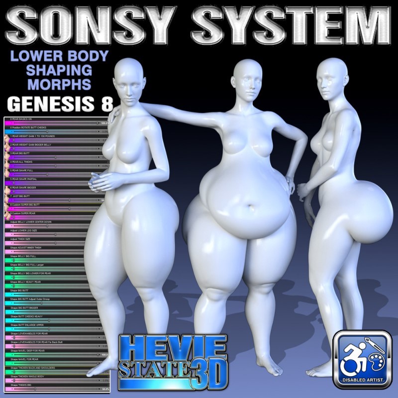 Sonsy WGS: Lower Body Supplemental Morphs