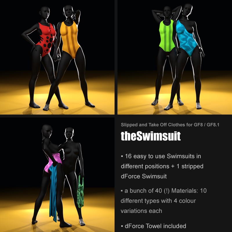 theSwimsuit for GF8 / GF8.1