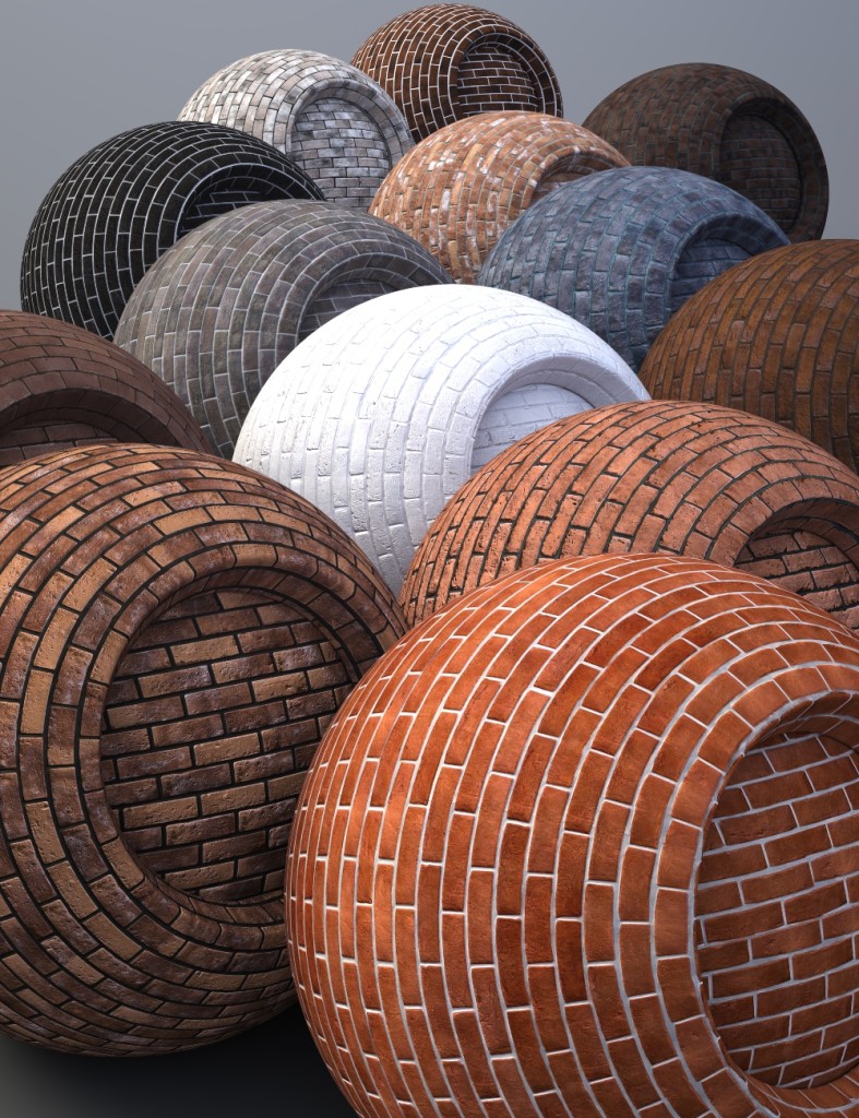 Industrial Brick – Iray Shaders