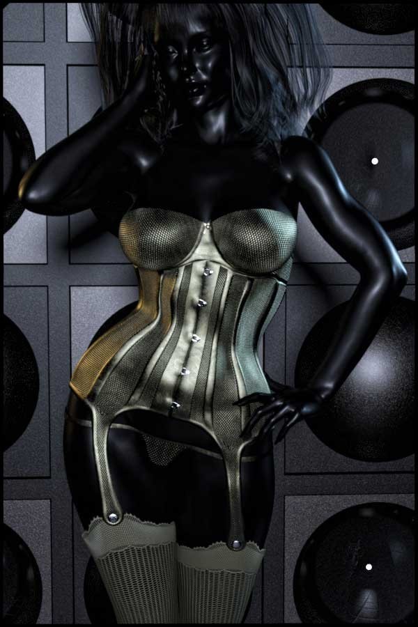 Lust Corset Outfit G8F