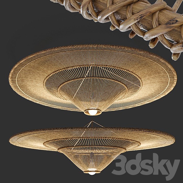 Hanging chandelier №7