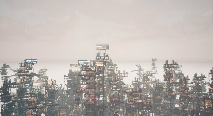 Future Container Slums UE4.18
