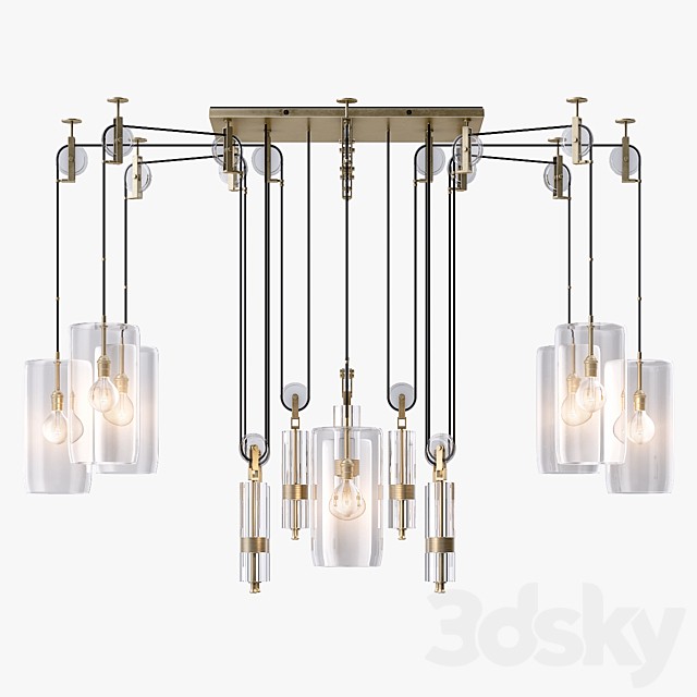 Holly Hunt Counterweight Chandelier