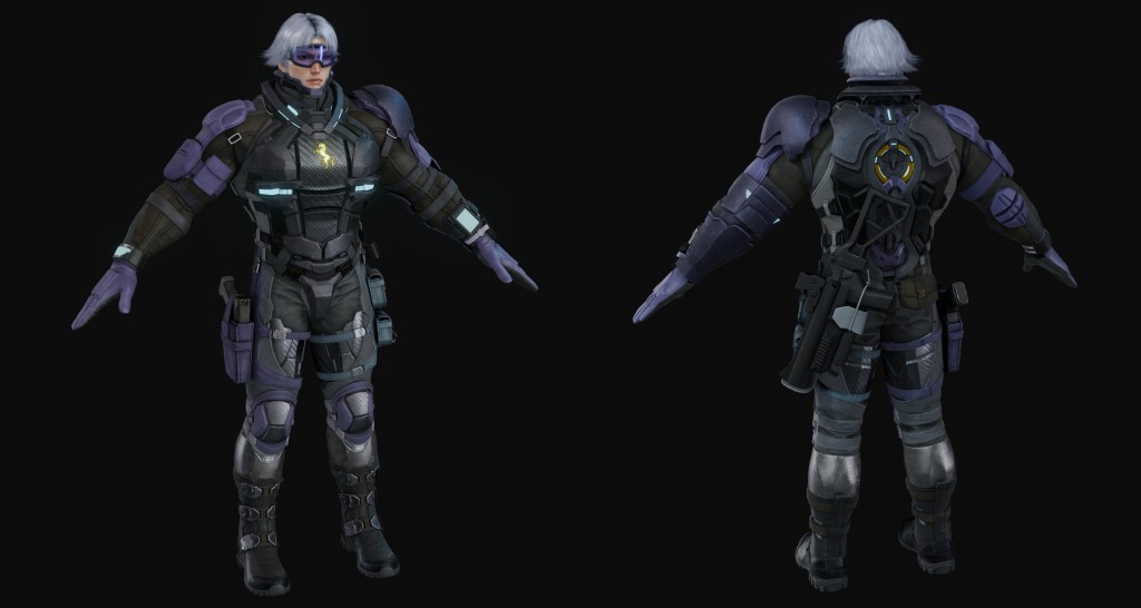 Tekken 8 Lee S1 Basic for Blender 4