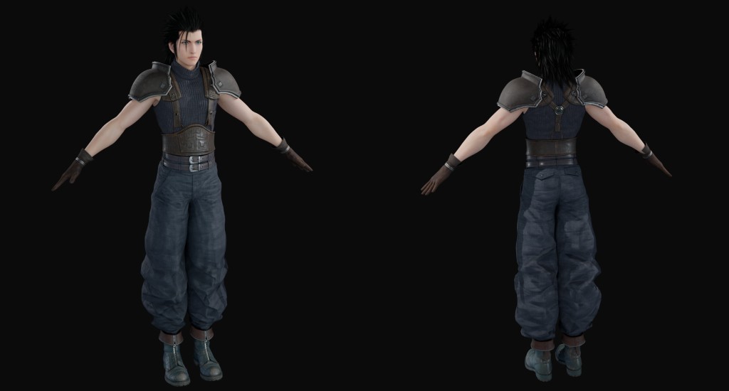 FF7R Zack Fair Premium for Blender 3-4