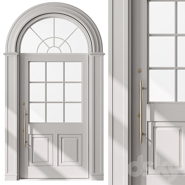 Arched Door - Door Model 76