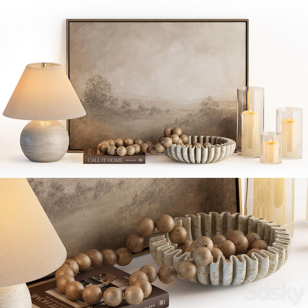 Console table decor 01