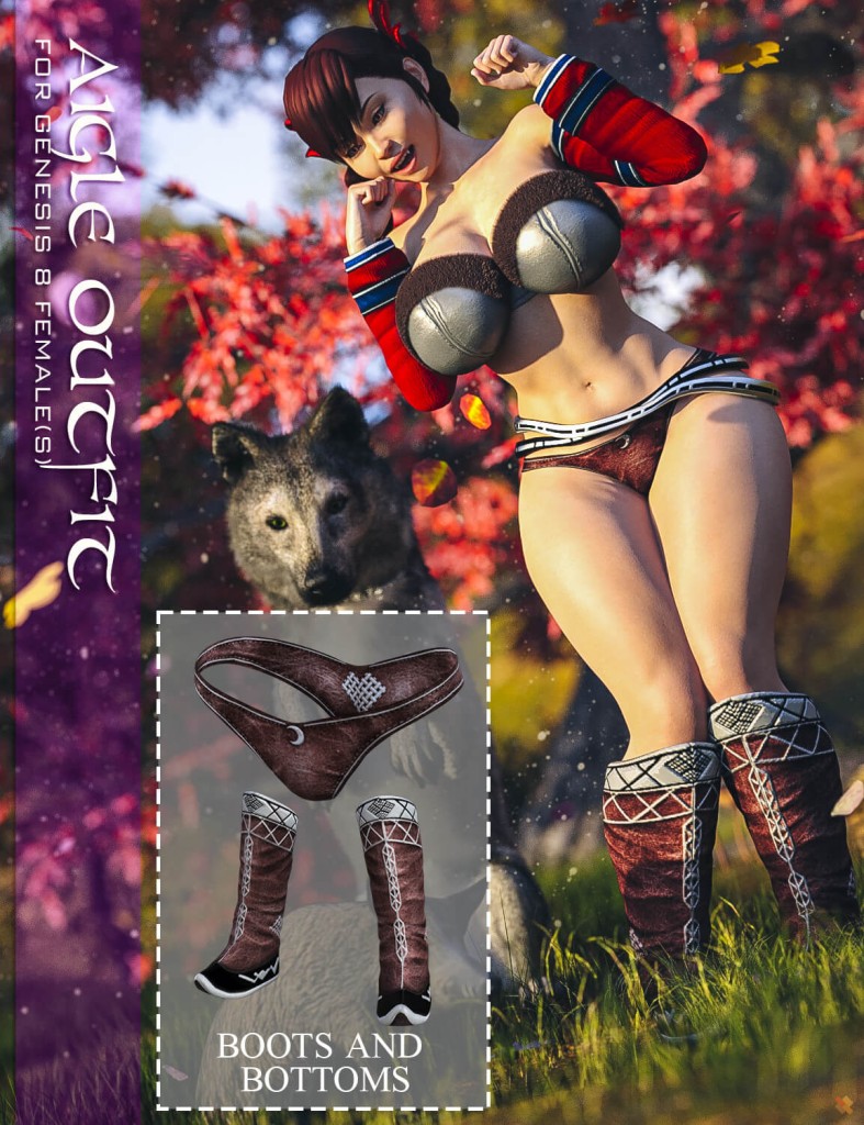 Aigle Outfit (Boots & Bottoms) for G8F